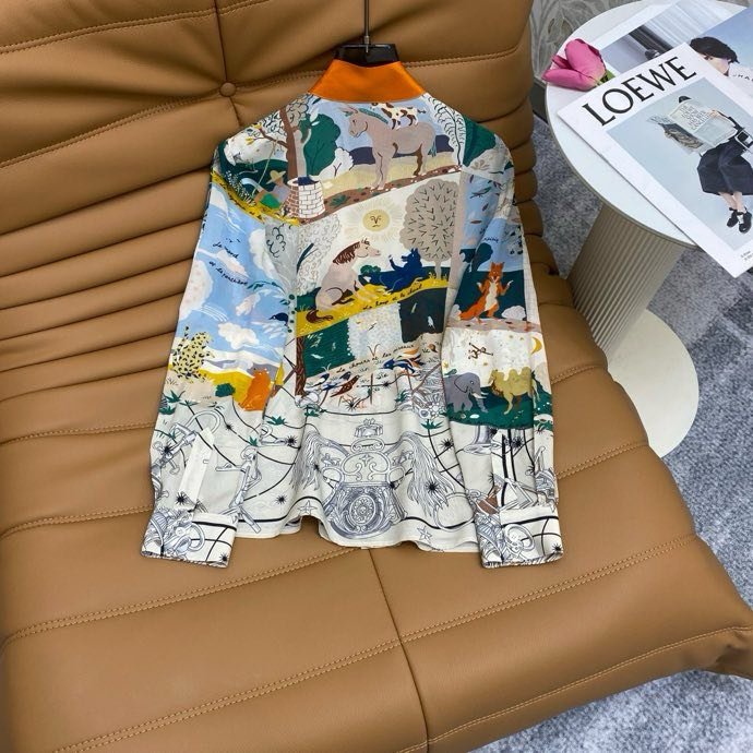 Silk shirt фото 3