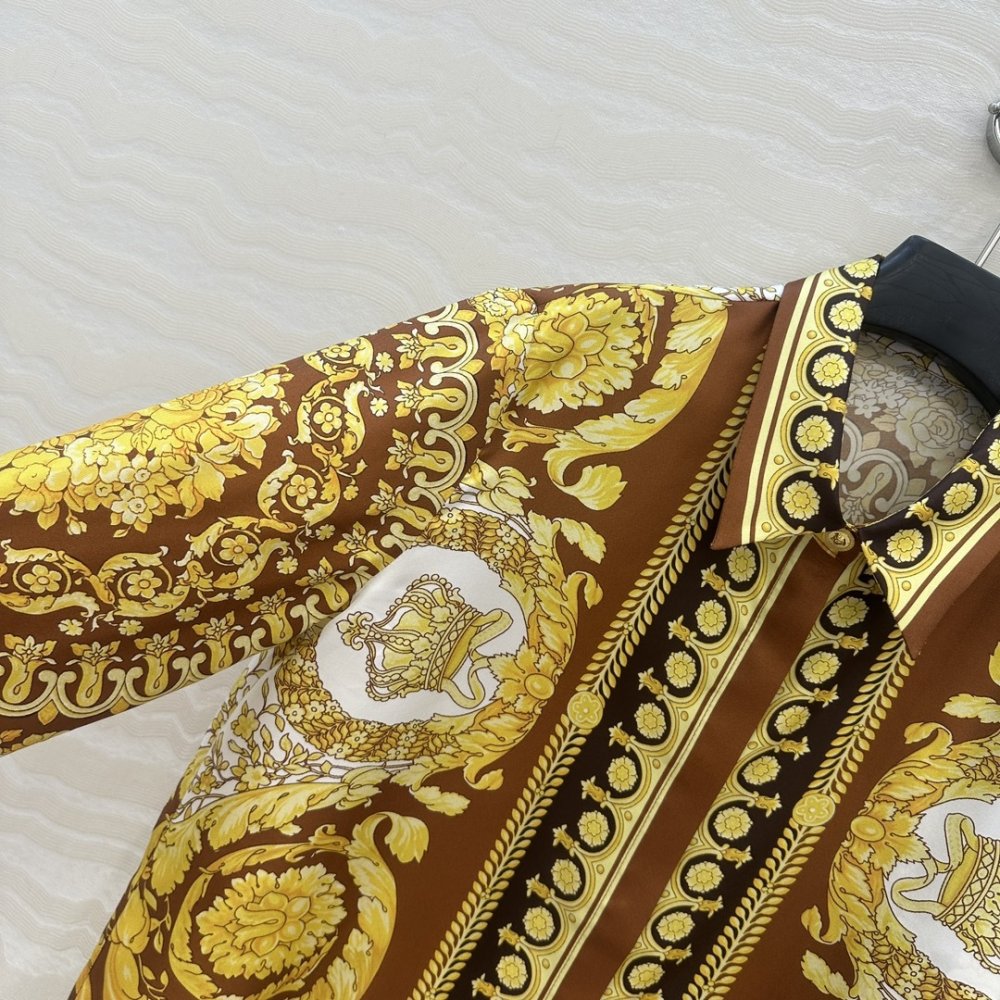 Шелковая рубашка фото 4