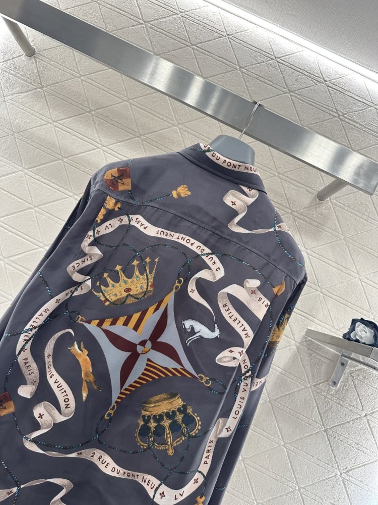 Шелковая рубашка фото 4