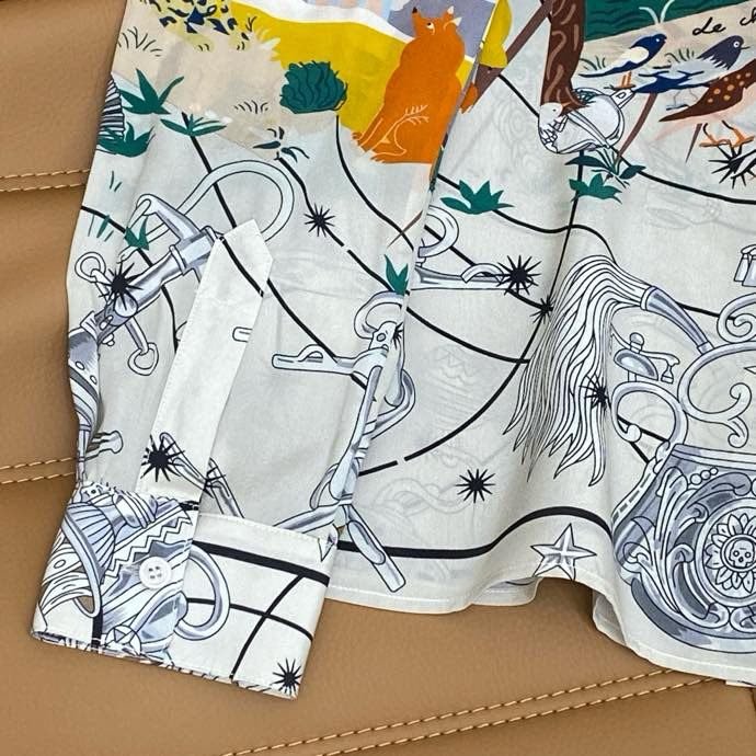 Silk shirt фото 7