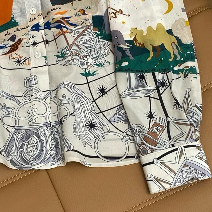 Silk shirt фото 8