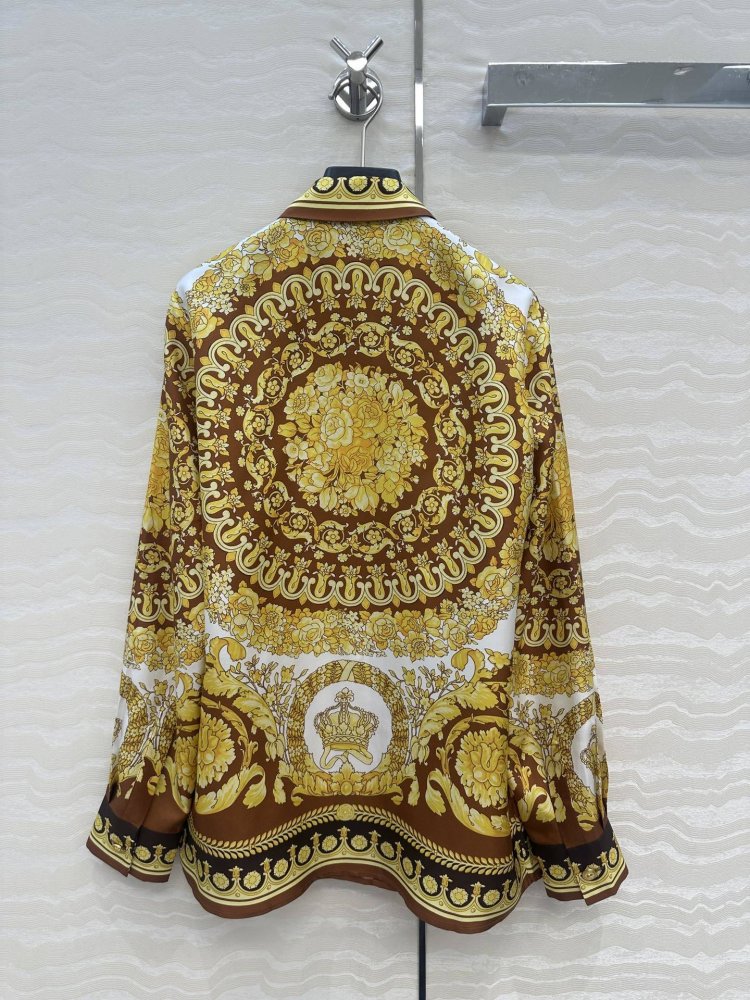 Шелковая рубашка фото 9