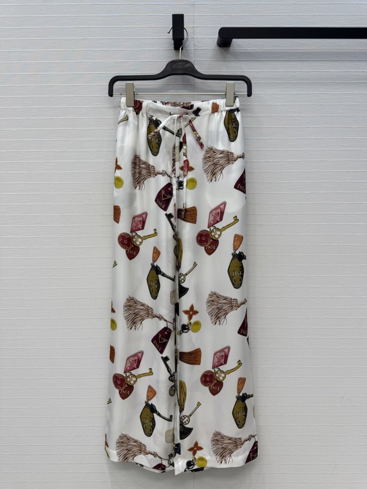 Silk pants