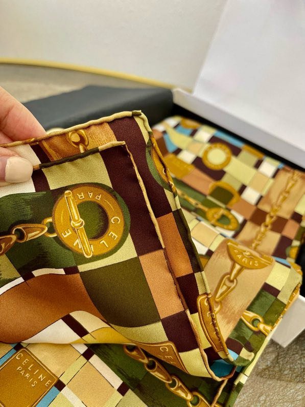 Шелковый шарф фото 7