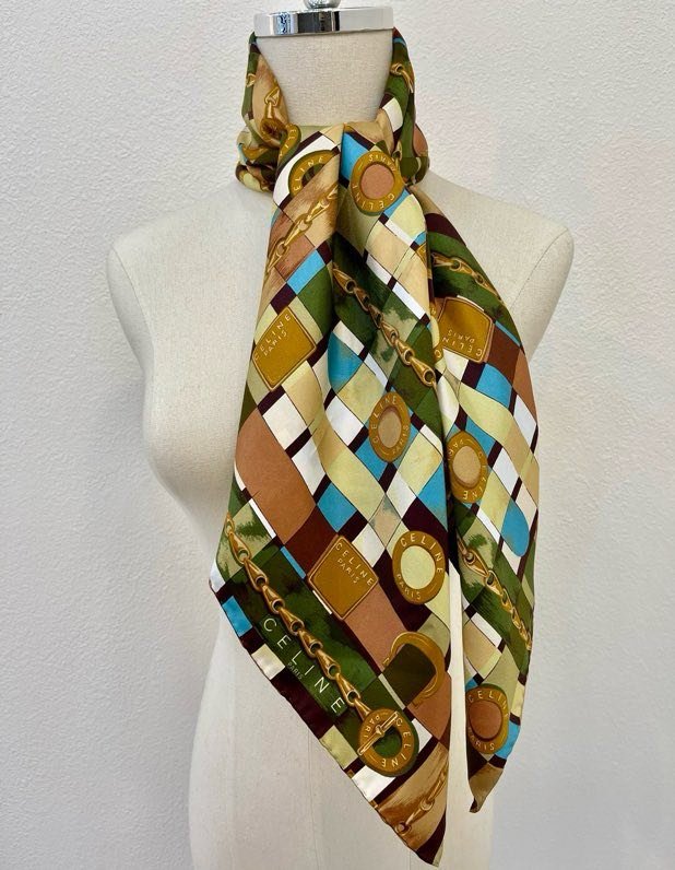 Шелковый шарф фото 9