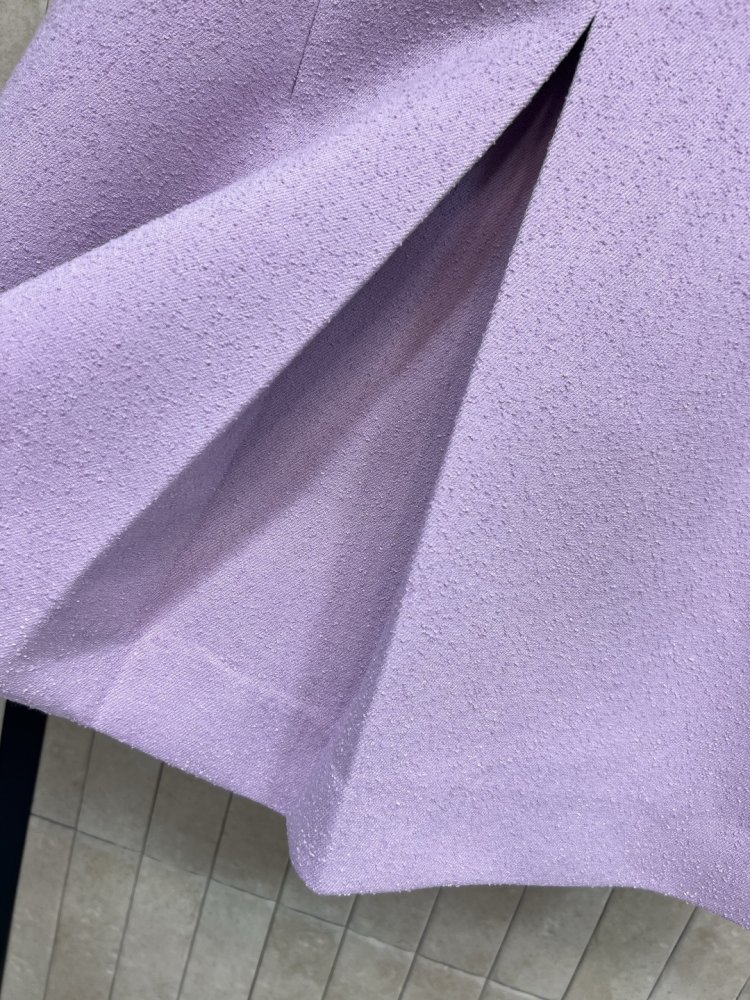 Шерстяная юбка с высокой талией фото 4