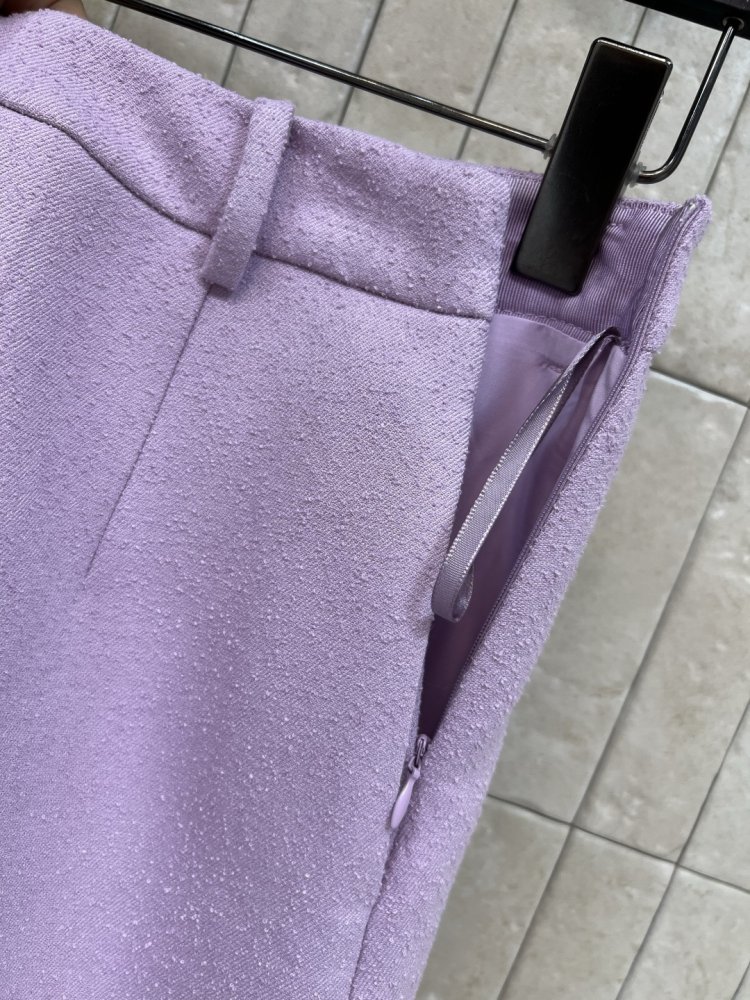 Шерстяная юбка с высокой талией фото 6