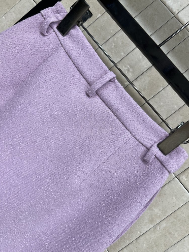 Шерстяная юбка с высокой талией фото 8