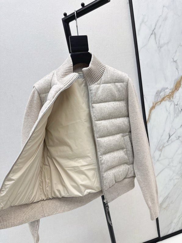 Woolen jacket Down jacket фото 7