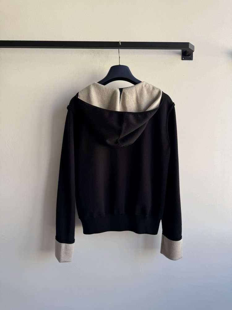 Шерстяная толстовка с капюшоном фото 2