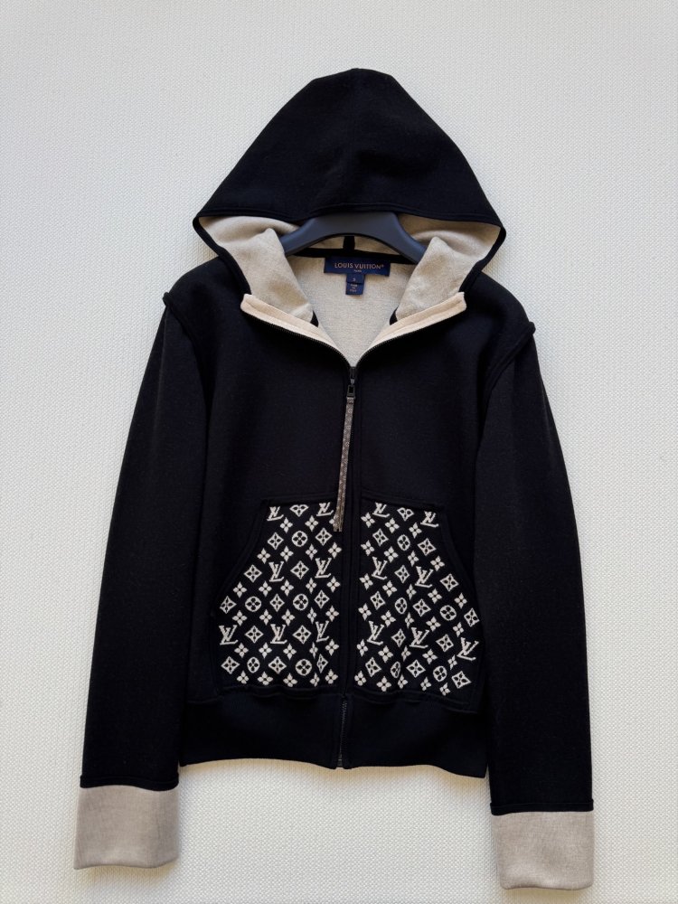 Шерстяная толстовка с капюшоном фото 3