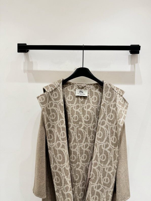 Wool coat from hood фото 2