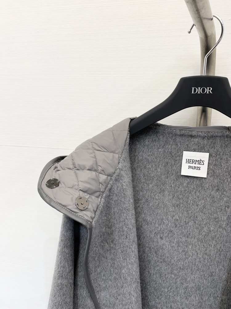 Шерстяное пальто с капюшоном фото 4