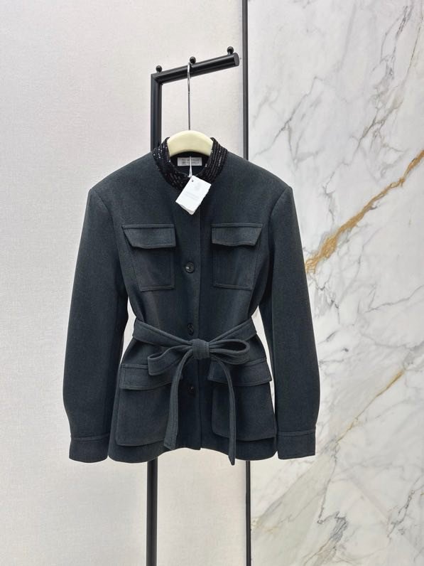 Шерстяное пальто женское