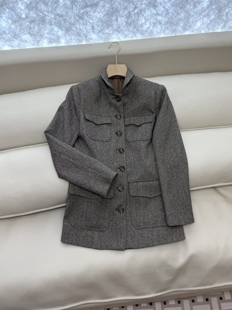 Шерстяное пальто женское фото 3