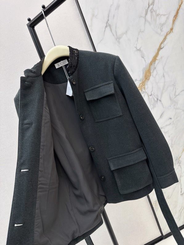 Шерстяное пальто женское фото 3