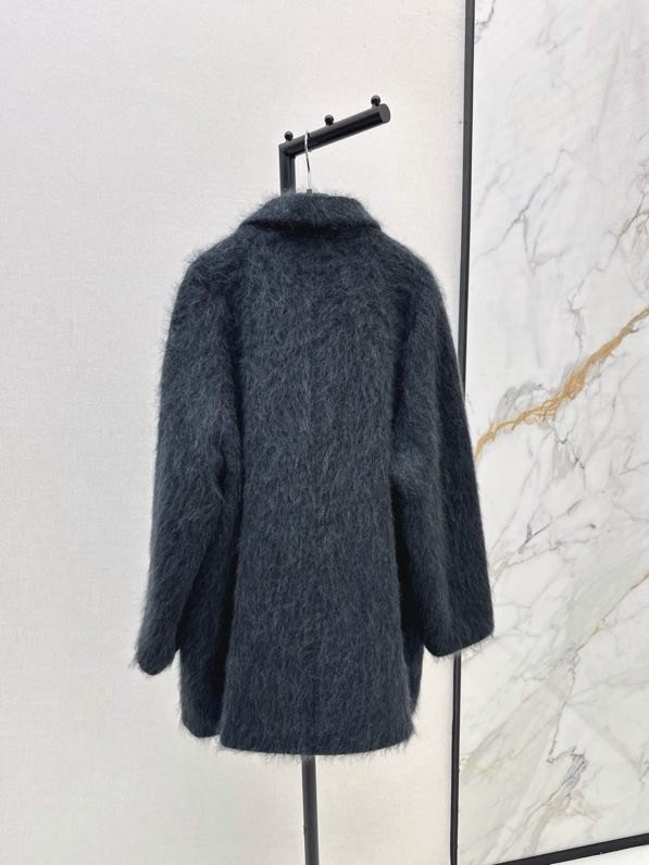 Шерстяное пальто женское фото 3