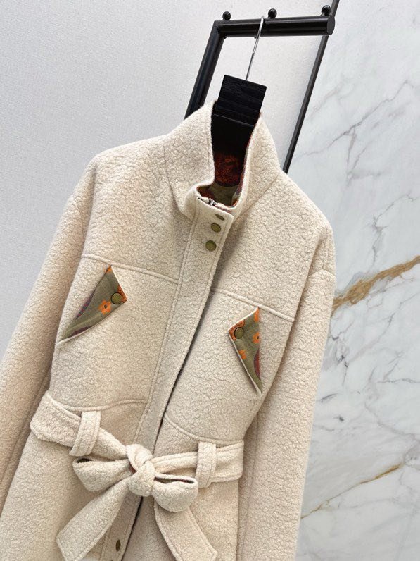 Шерстяное пальто женское фото 4