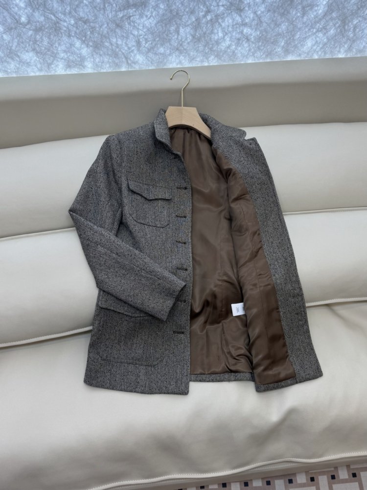 Шерстяное пальто женское фото 5