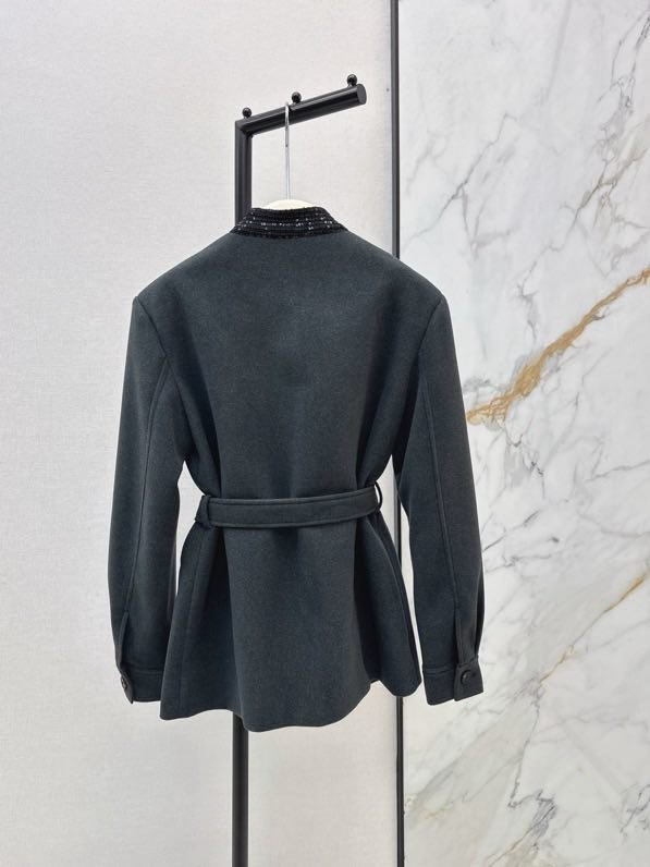 Шерстяное пальто женское фото 5