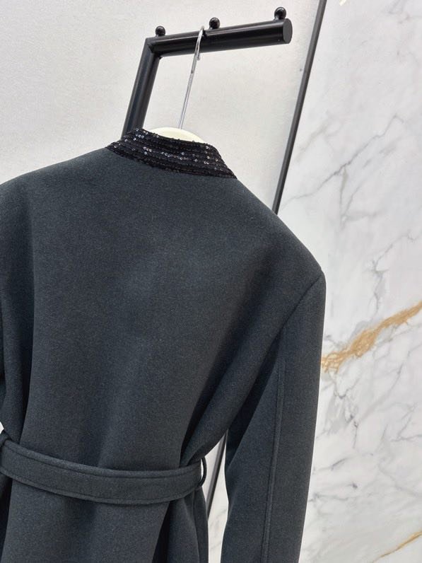 Шерстяное пальто женское фото 7