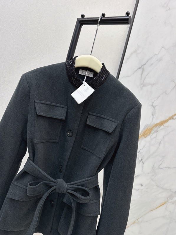 Шерстяное пальто женское фото 8