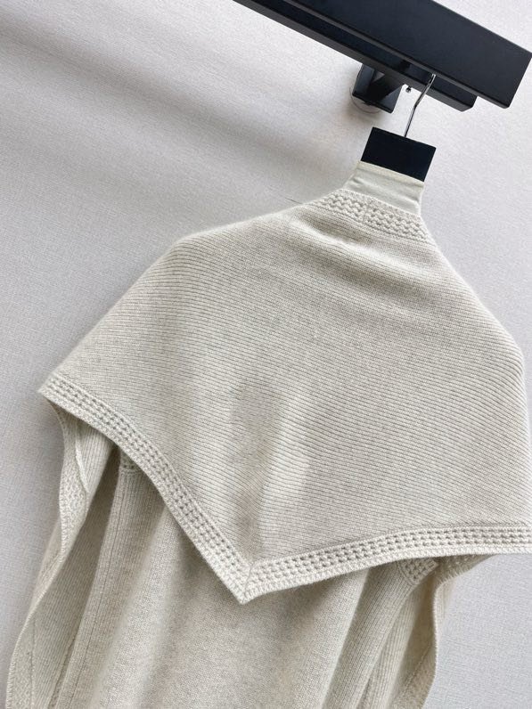 Вовняне Плаття, Сукня без рукавів з шаллю фото 9