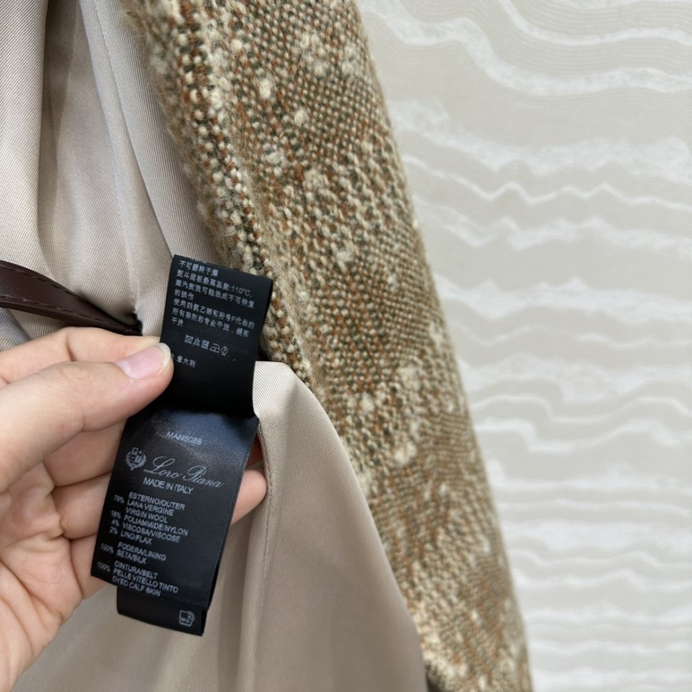 Wool твидовое coat фото 8