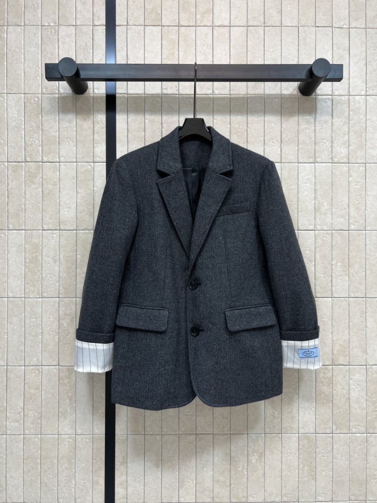 Woolen blazer female