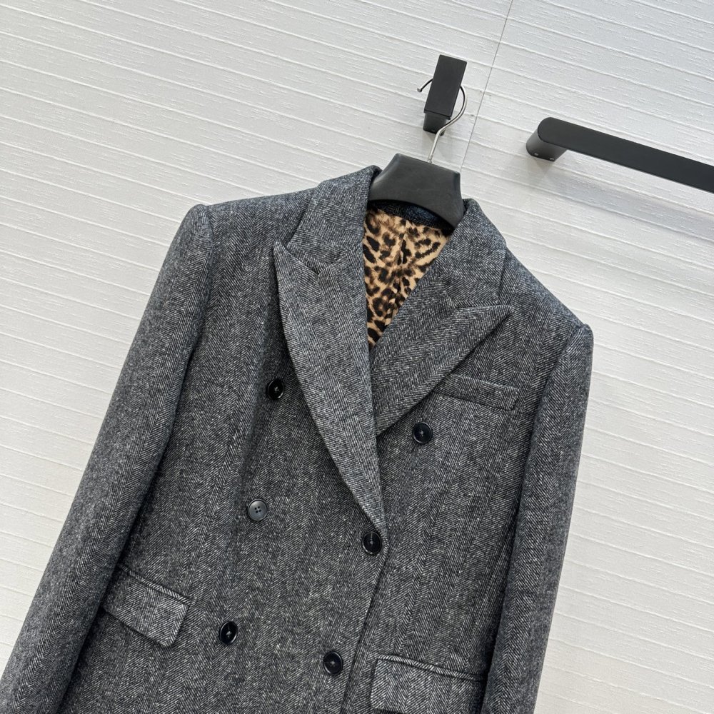 Шерстяной блейзер женский фото 2