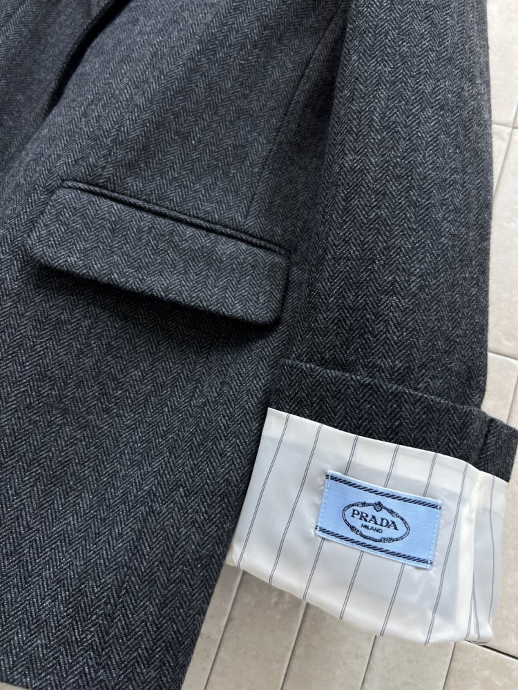 Woolen blazer female фото 6