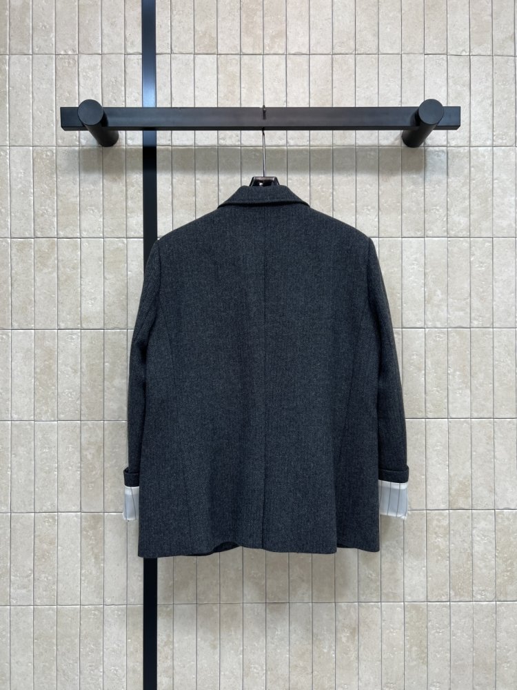 Woolen blazer female фото 7