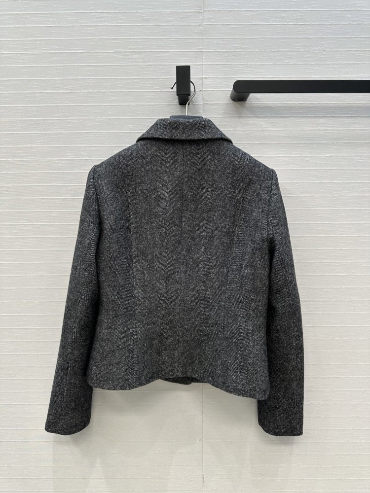 Шерстяной блейзер женский фото 9