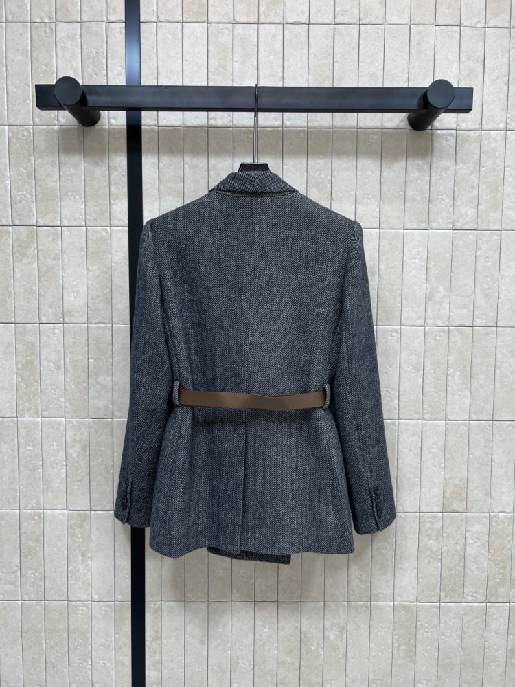 Вовняний піджак жіночий фото 7