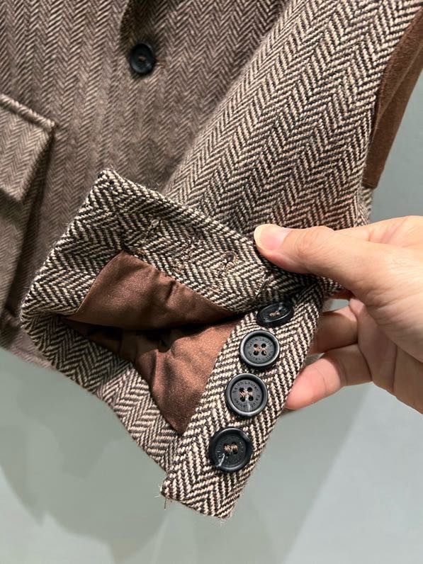 Шерстяной пиджак женский фото 9