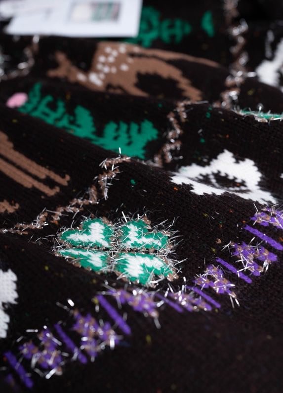 Шерстяной свитер фото 5