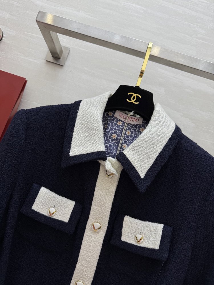 Шерстяной твидовый пиджак фото 2