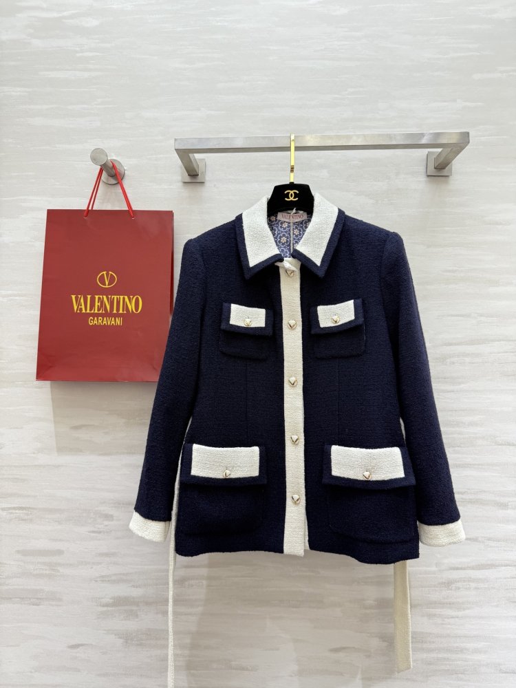 Шерстяной твидовый пиджак фото 7