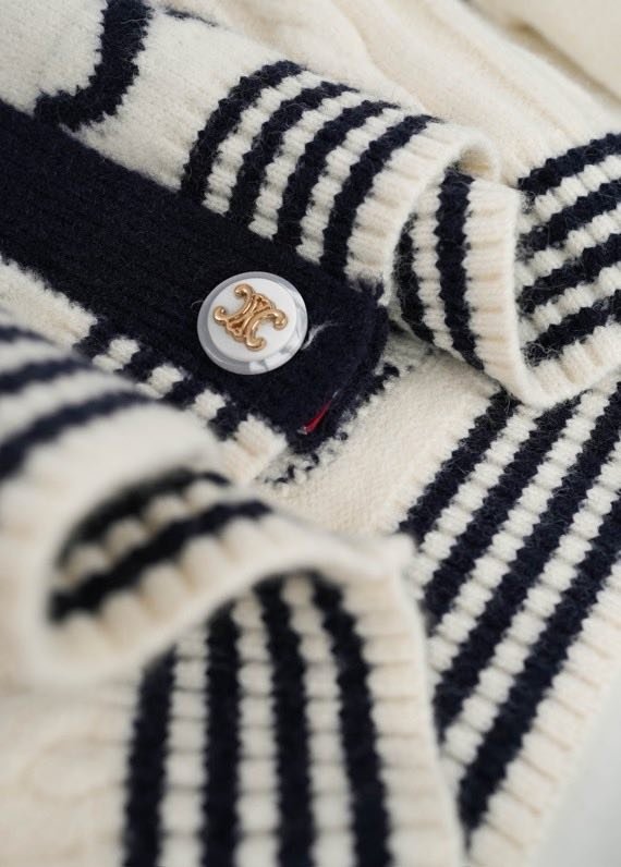 Шерстяной вязаный кардиган фото 6