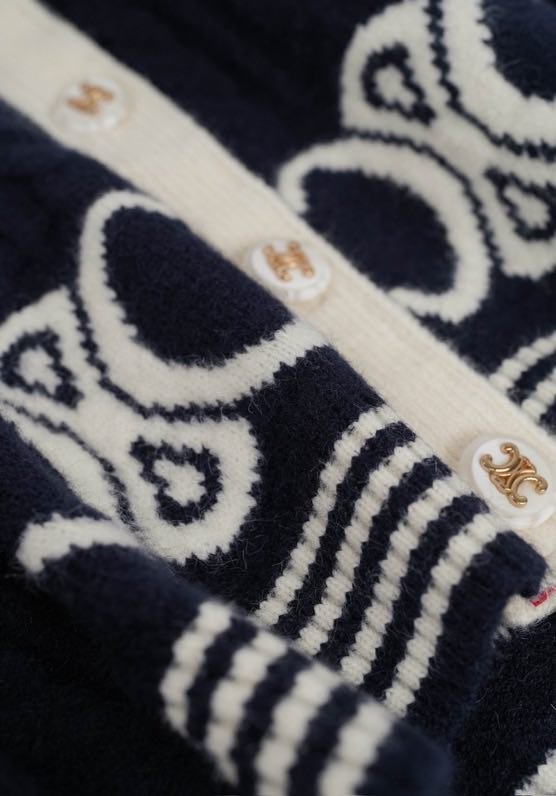 Вовняний в'язаний кардиган фото 9