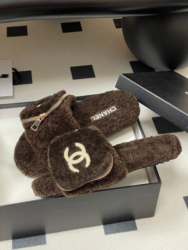 Шерстяные шлепанцы фото 9