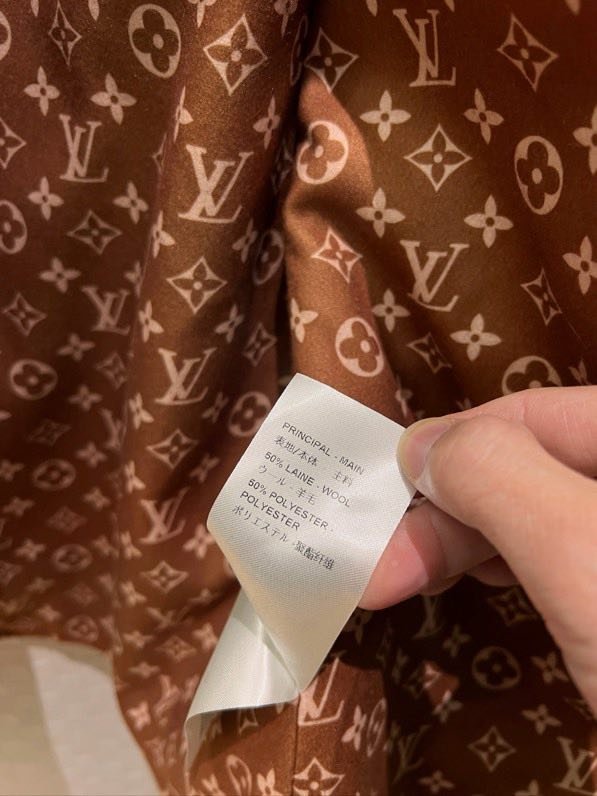 Шерстное пальто с вельветовым воротником фото 5