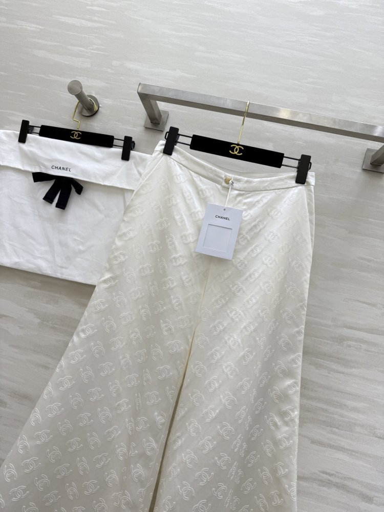 Широкие брюки из шелкового жаккарда фото 2