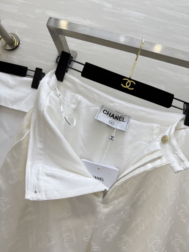 Широкие брюки из шелкового жаккарда фото 7