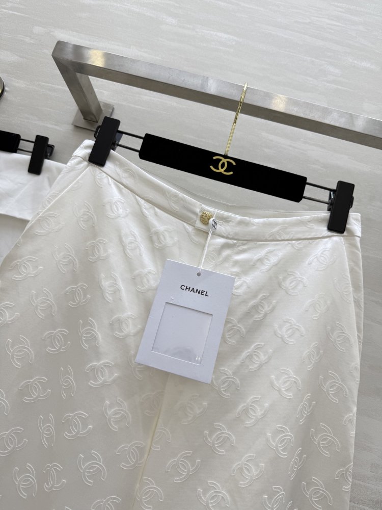 Широкие брюки из шелкового жаккарда фото 8