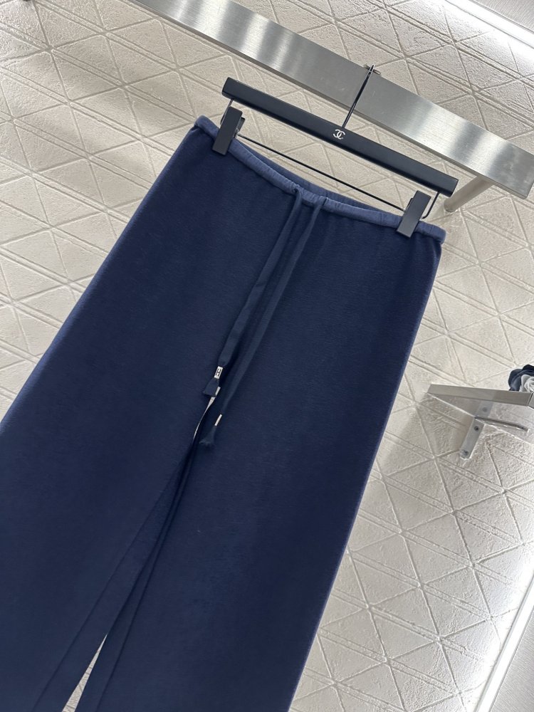 Широкие брюки на завязках фото 3