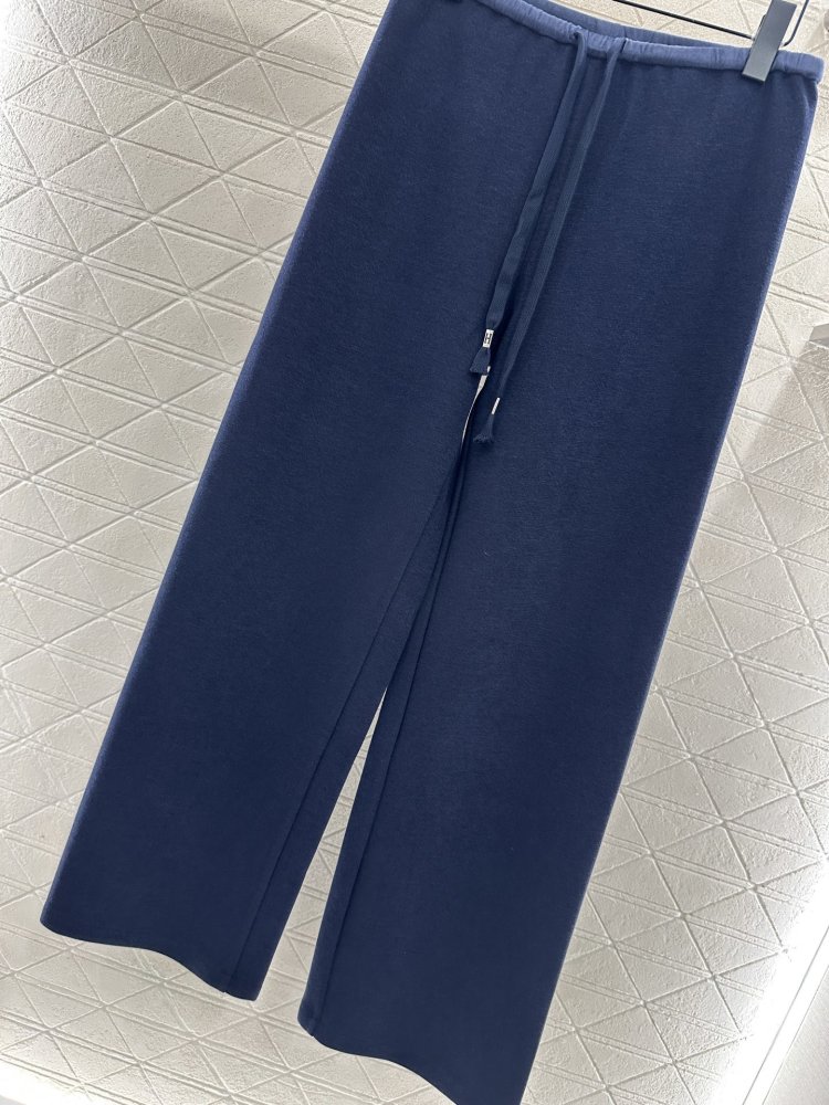 Широкие брюки на завязках фото 5