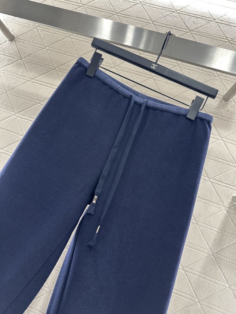 Широкие брюки на завязках фото 8