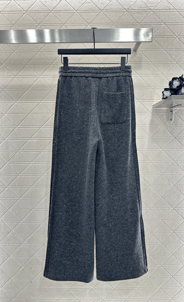 Широкие брюки с завязками фото 2