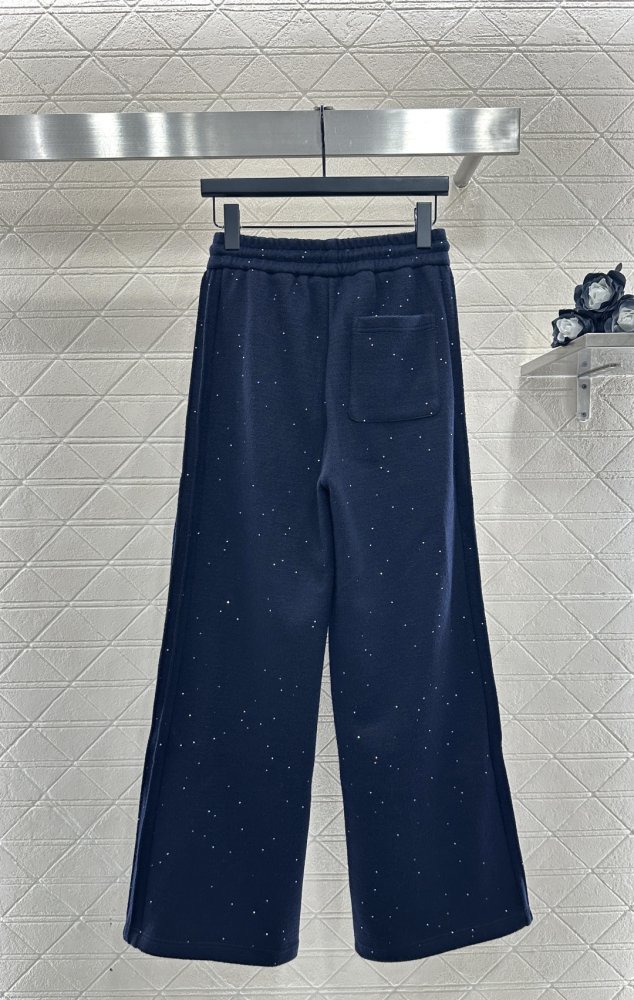 Широкие брюки с завязками фото 2